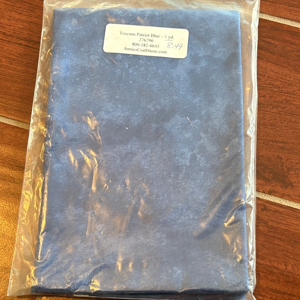 Toscana Patriot Blue Fabric